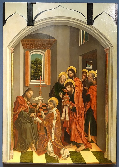 The Charge to Peter, 1488, Fernando Gallego