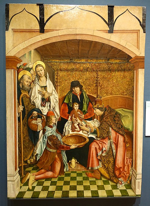 The Circumcision, 1488, Fernando Gallego