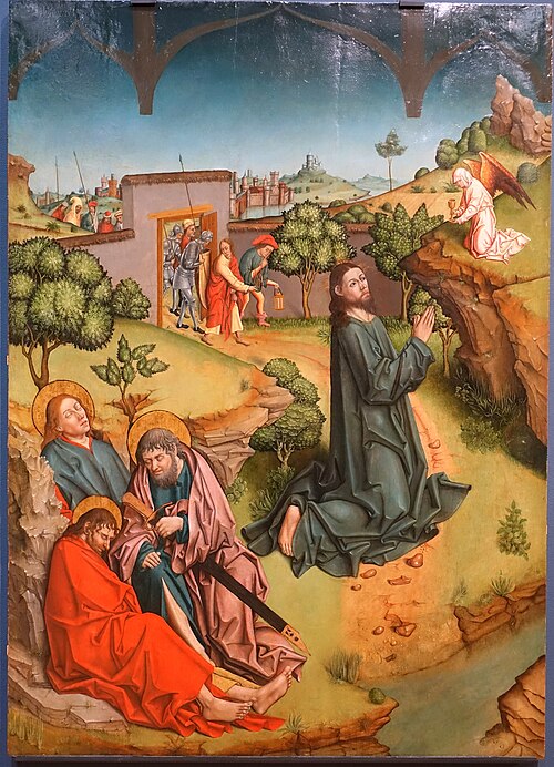 The Agony in the Garden, 1488, Fernando Gallego