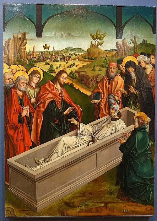 The Raising of Lazarus, 1488, Fernando Gallego