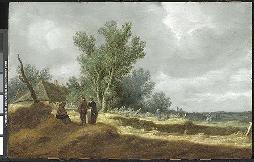 Dune Landscape, 1631, Pieter de Neyn