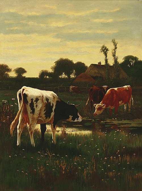 A Summer Evening, , William Frederik Hulk