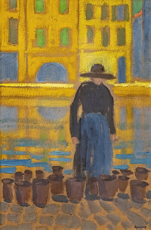 La marchande de pots, , Georges Gaudion