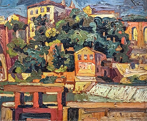 Le moulin et la Castagne à Rabastens, , Georges Gaudion