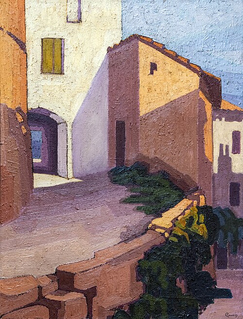 Maisons à Puycelsi, , Georges Gaudion