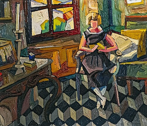 Luce lisant à Rabastens, , Georges Gaudion