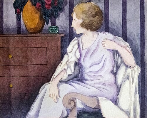Luce dans un intérieur, , Georges Gaudion