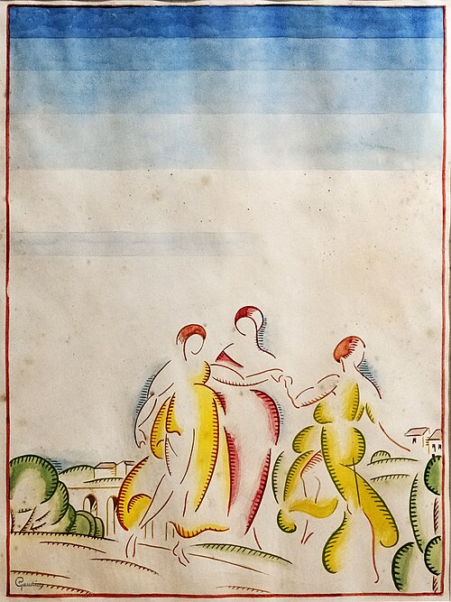 Les trois grâces, , Georges Gaudion