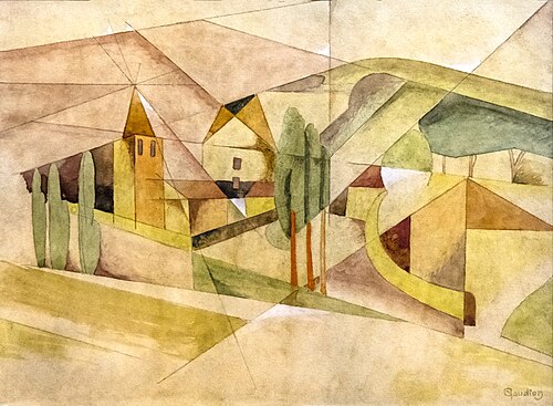 Village cubiste, , Georges Gaudion