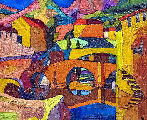Village cubiste, 1910, Georges Gaudion