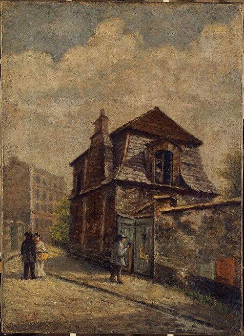 Le Pavillon de chasse de M de Jullienne, ruelle des Gobelins, 1900, Paul Martelliere