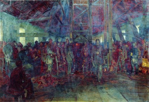 Углекопы. Смена, 1895, Nikolaï Kassatkine