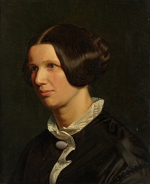Portrait of a Woman, 1852, Frederik Vermehren