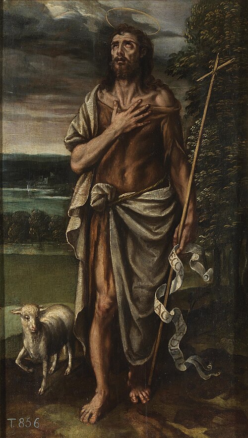 Saint John the Baptist, 1601, Alexandro Loarte