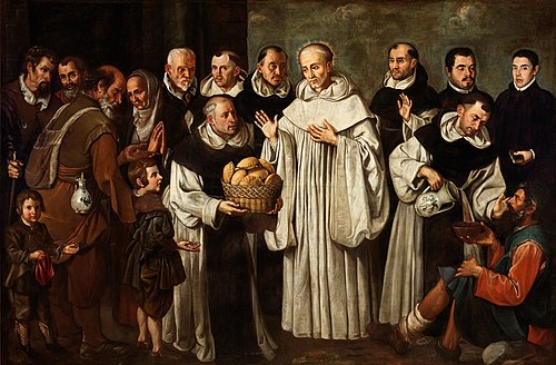 The Miracle of Saint Bernard, 1620, Alexandro Loarte