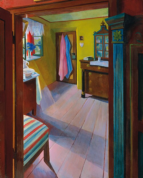 Ländliches Interieur, 1909, Ludwig Ferdinand Graf