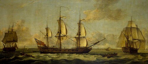 The Indiaman Royal Charlotte, , Robert Dodd
