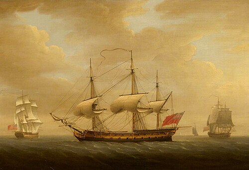 A Shipping Scene, , Robert Dodd