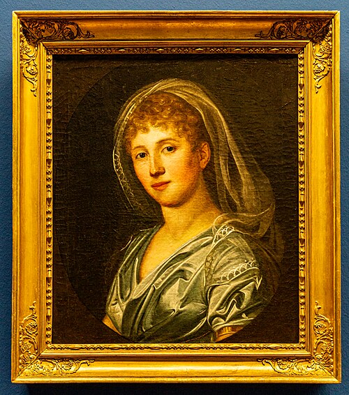 Porträt einer jungen Dame aus westfälischem Adel, 1800, Johann Christoph Rincklake