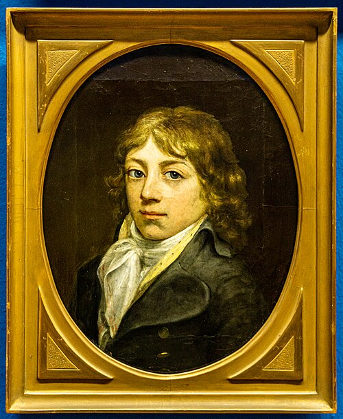 Porträt eines jungen Mannes, 1795, Johann Christoph Rincklake