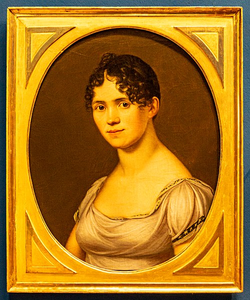Bildniss Fanny Mayberg, geb. Detten, 1810, Johann Christoph Rincklake