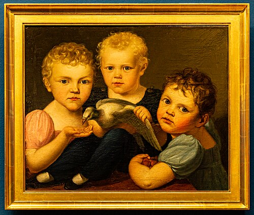 Drei Kinder Lutterbeck, 1810, Johann Christoph Rincklake