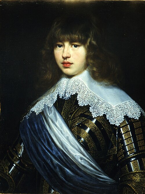 Portrait of Count Valdemar Christian (1622-1656), son of King Christian IV (1577-1648), 1638, Justus Sustermans
