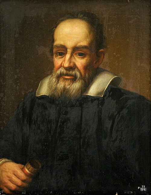 Galileo Galilei (1564–1642), Holding a Telescope, , Justus Sustermans