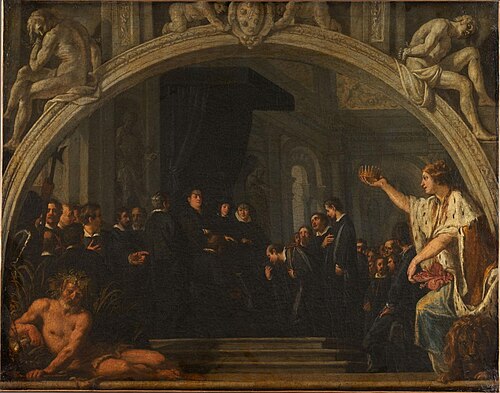 The Florentine Senate's tribute to Grand Duke Ferdinand II, 1621, Justus Sustermans