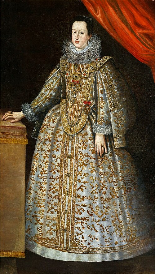 Portrait d'Éléonore de Gonzague (1598-1655)., 1620, Justus Sustermans