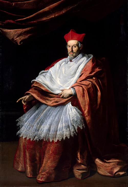 Portrait of Cardinal Luigi Capponi, 1645, Justus Sustermans