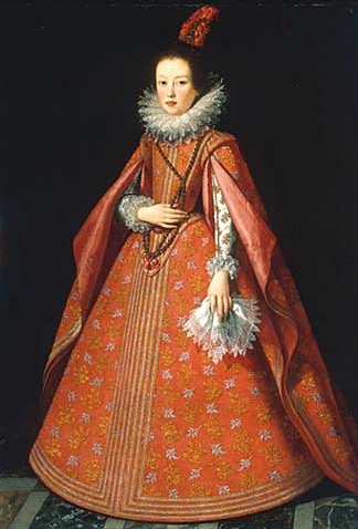 Portrait of Margherita de' Medici, 1622, Justus Sustermans