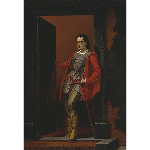 Edwin Booth, 1863, Thomas Hicks