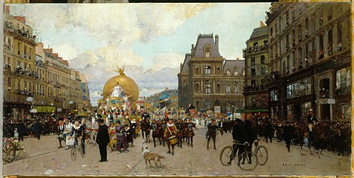 Mi-carême à Paris, 1912, Luigi Loir