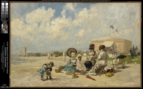 At the Seashore, , Luigi Loir