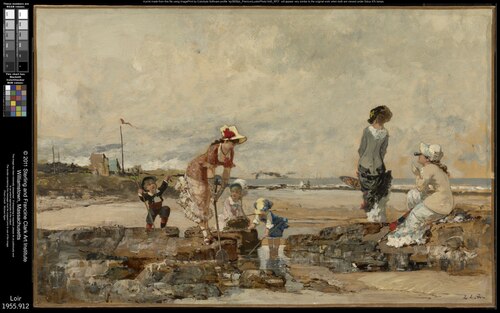 At the Seashore, , Luigi Loir