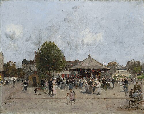 Fête foraine, , Luigi Loir