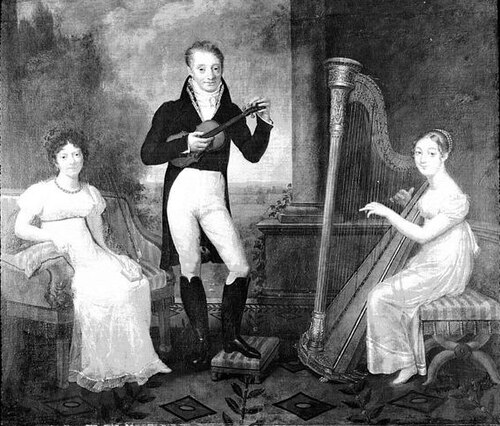 La Leçon de musique, 1815, Jenny Berger-Désoras