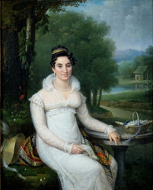 Portrait de Marie-Sophie Jannon, 1816, Jenny Berger-Désoras