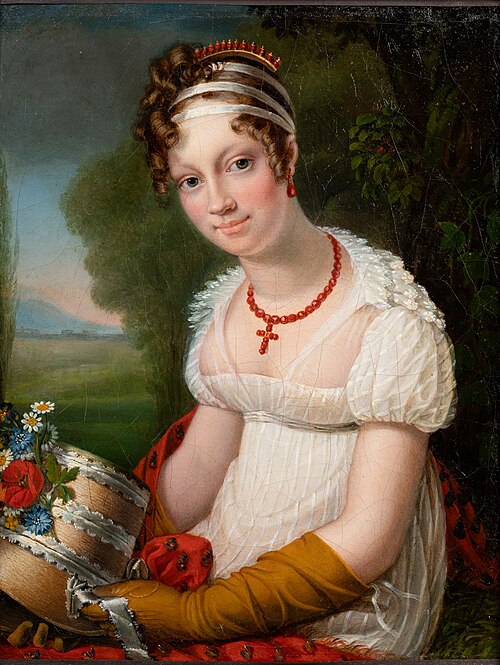 Portrait de Marie Charlotte Georgette Nizon de Saint-Georges, 1807, Jenny Berger-Désoras