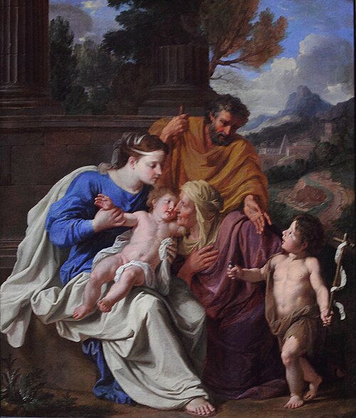 Sainte Famille, 1601, Noël Coypel
