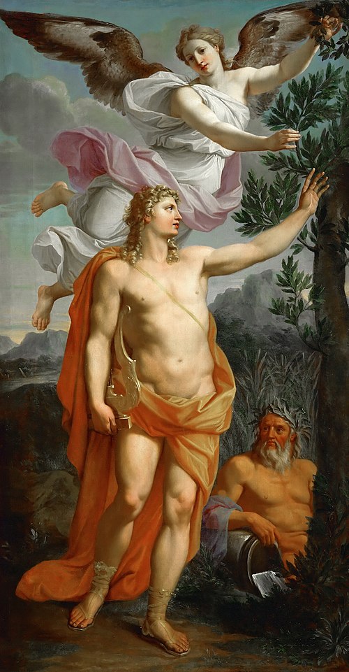Apollon couronne par la Victoire, 1675, Noël Coypel