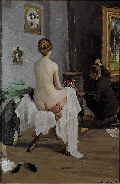 The Painter’s Studio, 1896, Janis Rozentāls