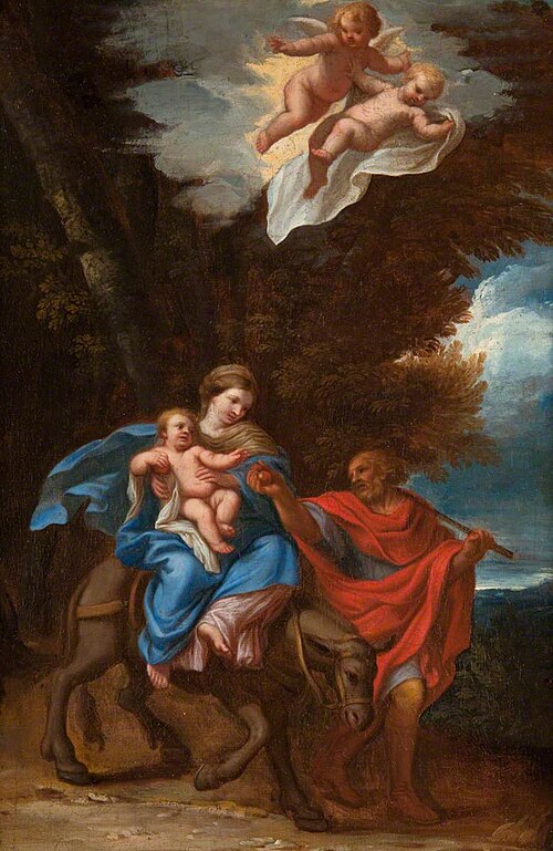 Flight into Egypt, , Ciro Ferri
