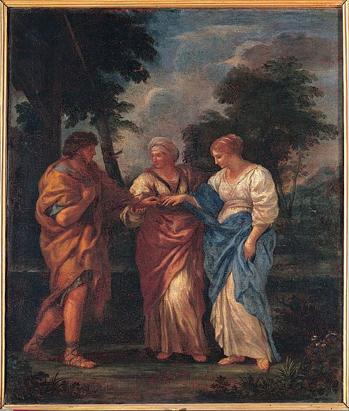 Biblical Wedding, 1675, Ciro Ferri
