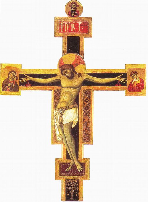 Crucifix de San Ranierino, 1250, Giunta Pisano