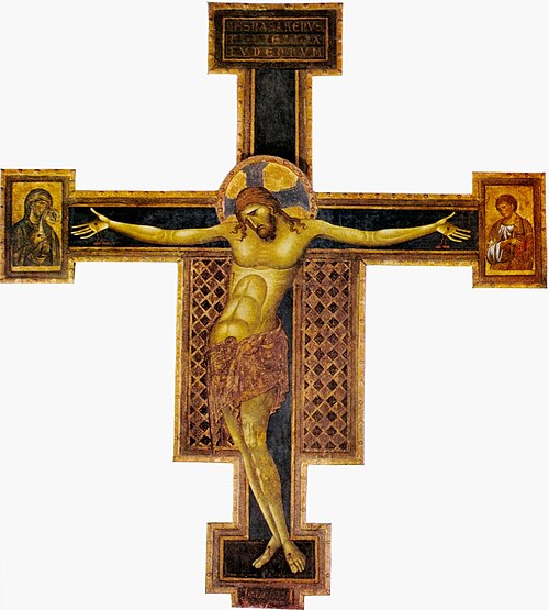 Crucifix San Domenico Bologna, 1250, Giunta Pisano