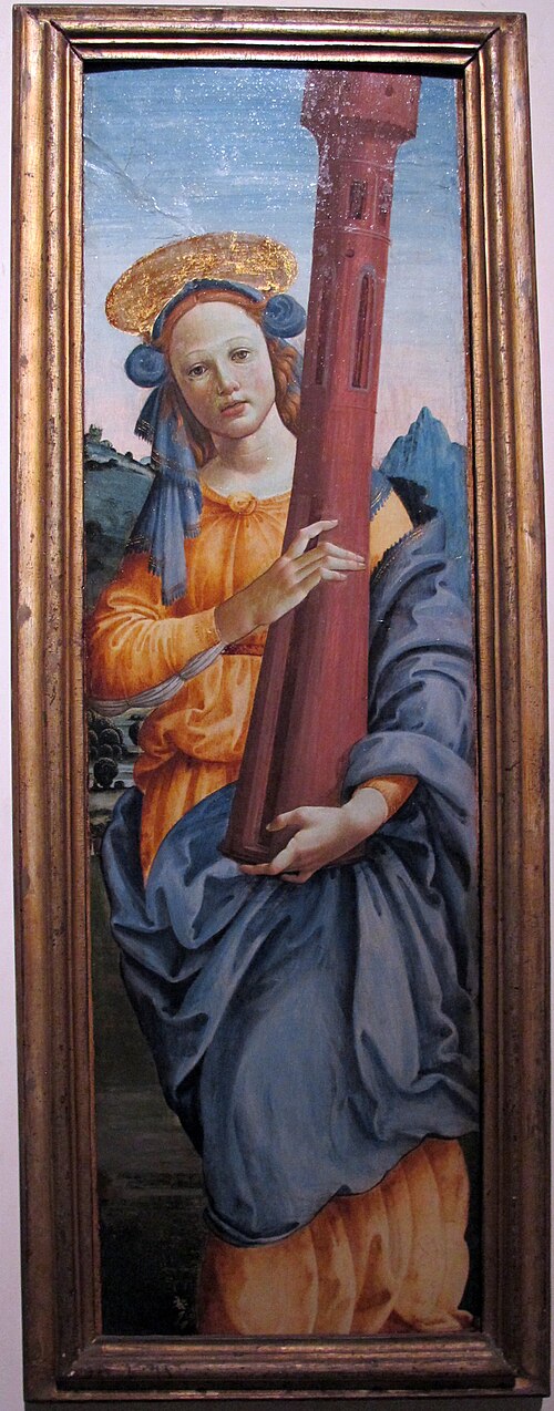 Saint Barbara, 1500, Ansano di Michele Ciampanti