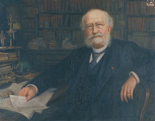 Portrait d'Emile Cartailhac, 1930, Madeleine Cartailhac