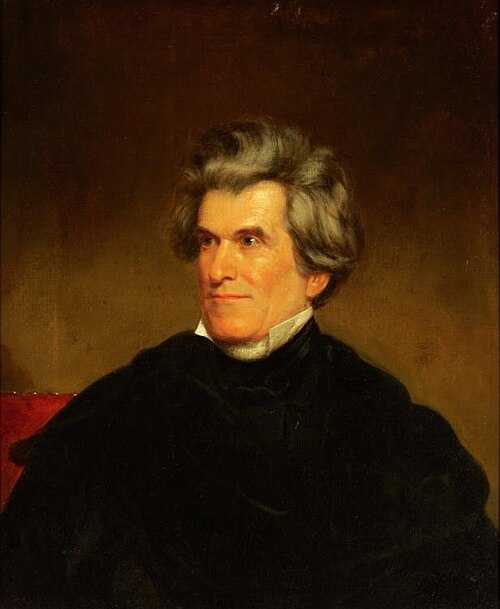 Portrait of John Calhoun, 1847, James  Bogle